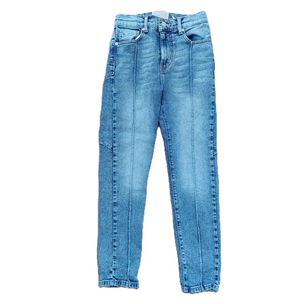 REVICE Star Skinny High Rise Stretch Jeans Women’s Size 25 w Front Seam - Picture 3 of 7
